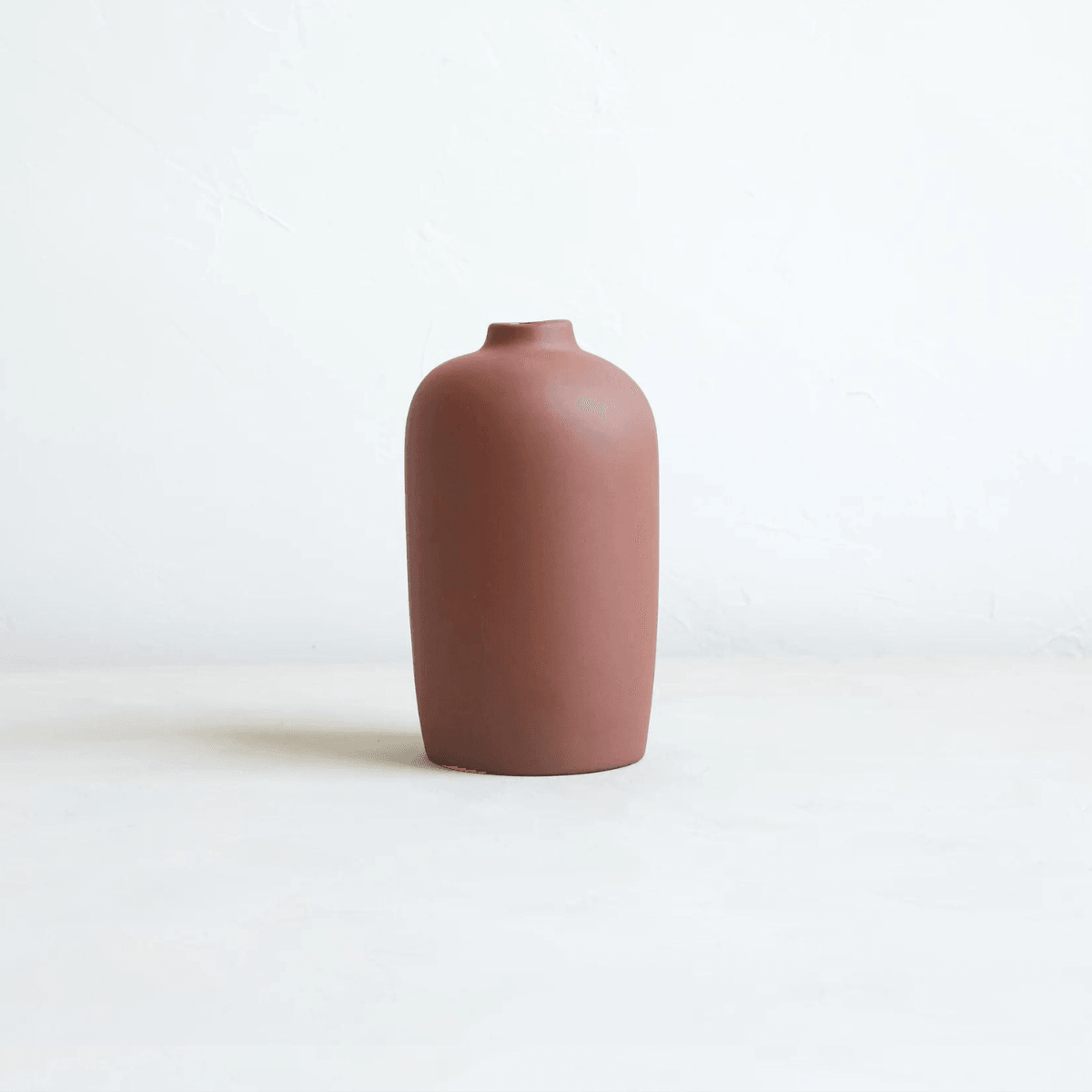Ceramic Blossom Vase, Earth