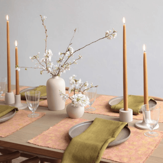 Ceramic Blossom Vase, Sand