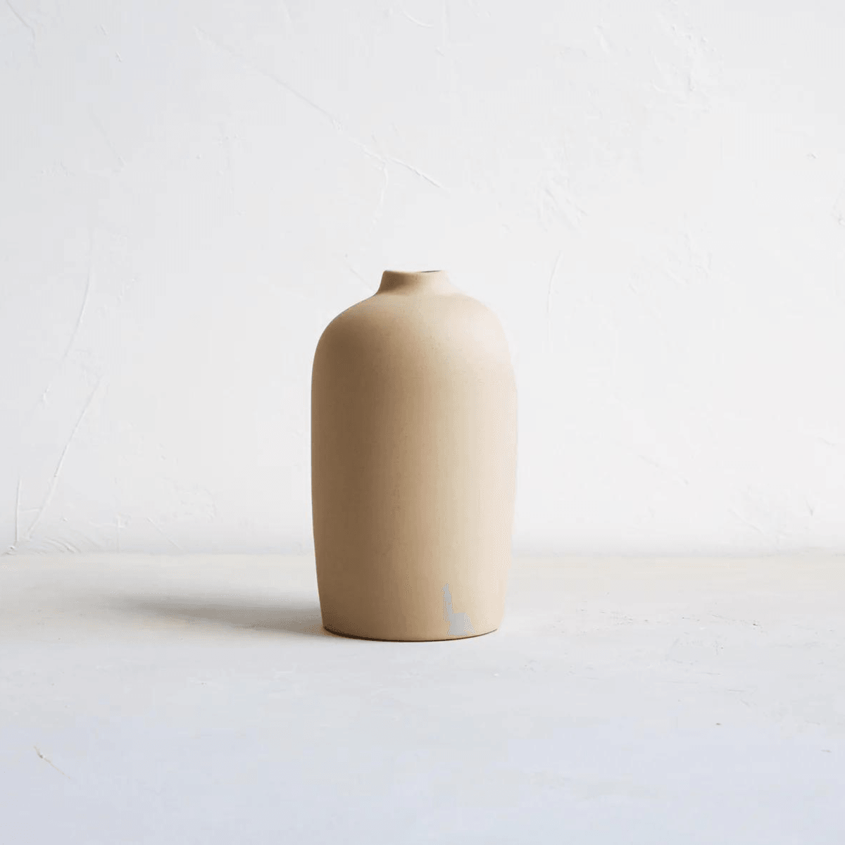 Ceramic Blossom Vase, Sand
