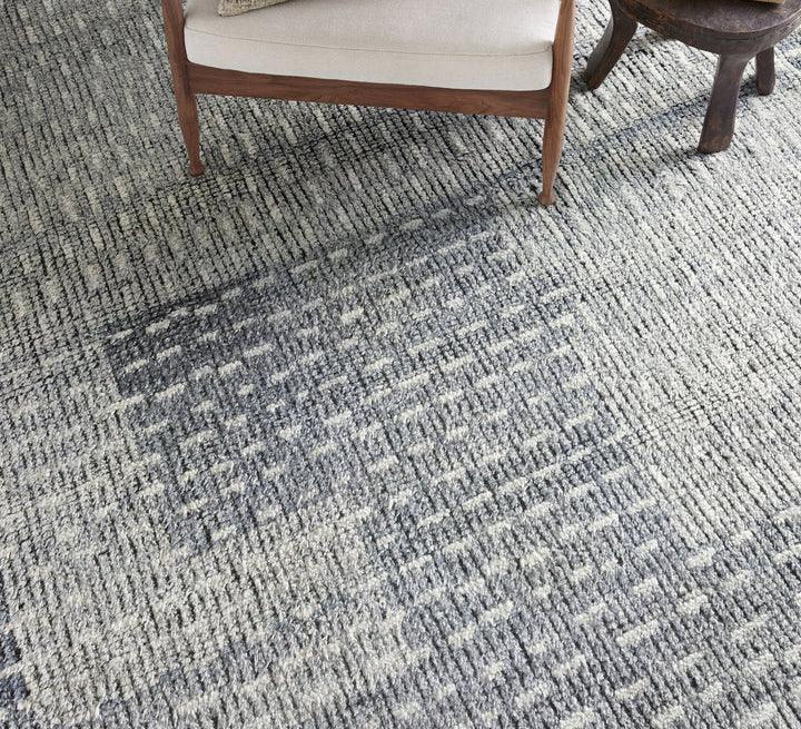 Gwyneth Hand Knotted Rug in Denim/Sky