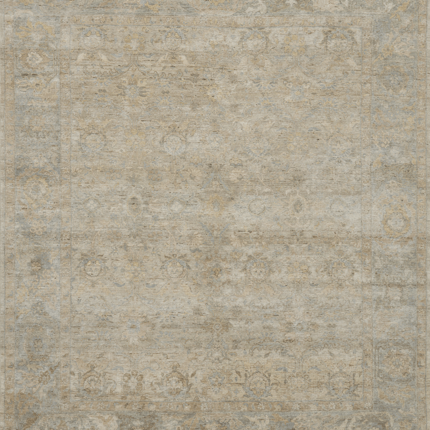 Legacy Hand Knotted Rug in Ash/Lagoon