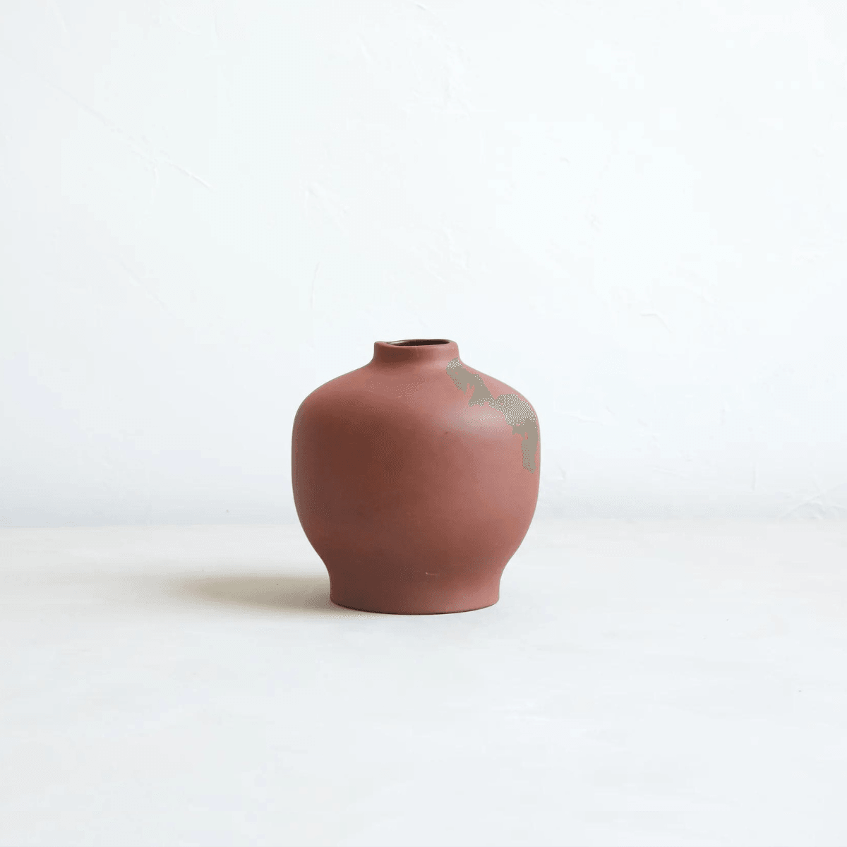 Ceramic Blossom Vase, Earth