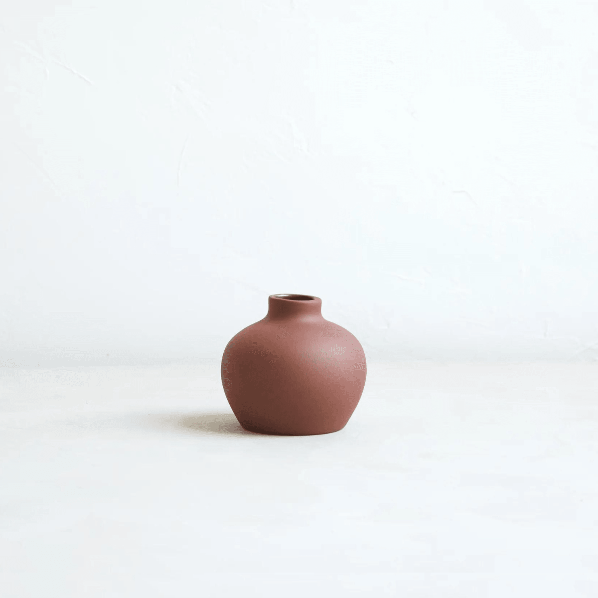 Ceramic Blossom Vase, Earth