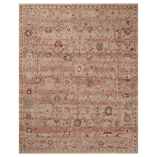 Dominic Hand Knotted Rug in Clay/Rust